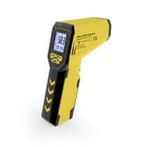 Pirometru Profesional TROTEC TP7, Display iluminat, Dual laser, Functie alarma