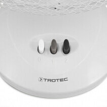 Ventilator de aer Trotec TVE 9, Consum 30 W/h, 2 trepte, Debit 555,6mc/h, 3 palete ventilare